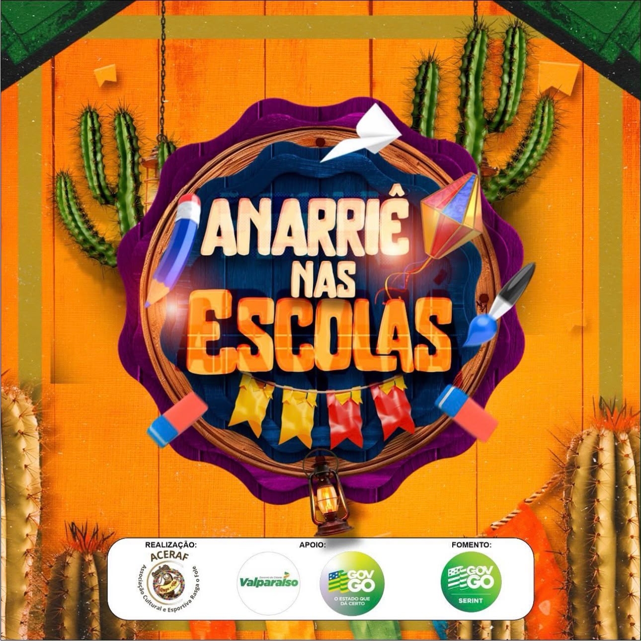 Arte Anarriê nas Escolas 2024